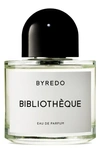 Byredo Eau De Parfum - Bibliothèque, 100ml