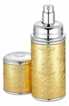 CREED GOLD WITH SILVER TRIM LEATHER ATOMIZER, 1.7 oz,1605000151