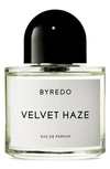 BYREDO VELVET HAZE EAU DE PARFUM, 3.4 OZ,100198