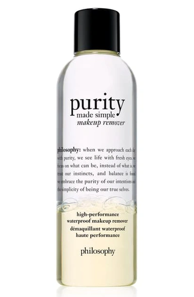 Philosophy Purity Made Simple High-performance Waterproof Makeup Remover, 6.7 oz