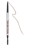 Benefit Cosmetics Mini Precisely, My Brow Pencil Waterproof Eyebrow Definer Shade 3.75 0.001 / 0.04g In 3.75 Warm Medium Brown