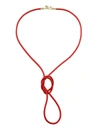TEMPLE ST CLAIR LEATHER CORD NECKLACE,400010715966