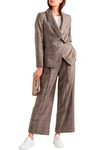 BRUNELLO CUCINELLI SEQUIN-EMBELLISHED PRINCE OF WALES CHECKED WOOL BLAZER,3074457345620843646