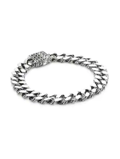 John Hardy Men's Classic Chain Silver Curb-link Bracelet