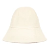 JIL SANDER DENIM BUCKET HAT,P00420630