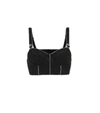 JONATHAN SIMKHAI LUXE PIPED BUSTIER BIKINI TOP,P00436970