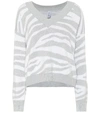 VARLEY CALVERT ZEBRA-STRIPED SWEATER,P00439048