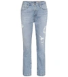 AG ISABELLE HIGH-RISE STRAIGHT JEANS,P00448872