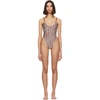 MISSONI MISSONI MULTICOLOR MISSONI MARE STRIPED ONE-PIECE SWIMSUIT