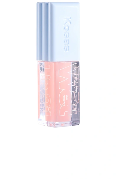 Kosas Wet Lip Oil Plumping Treatment Gloss In Pink