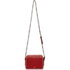 VALENTINO GARAVANI VALENTINO RED VALENTINO GARAVANI ROCKSTUD CROSSBODY BAG