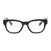 BURBERRY BURBERRY BLACK RECTANGULAR GLASSES