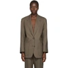 ARCH THE ARCH THE BROWN TWO-POCKET BLAZER