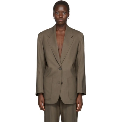 Arch The Brown Two-pocket Blazer