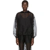 ARCH THE ARCH THE BLACK SHEER SILK HOODIE