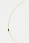 MAYA BRENNER 14K YELLOW GOLD ASYMMETRICAL BIRTHSTONE NECKLACE,55441976