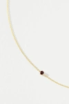 MAYA BRENNER MAYA BRENNER 14K YELLOW GOLD ASYMMETRICAL BIRTHSTONE NECKLACE,55441976