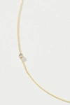 MAYA BRENNER MAYA BRENNER 14K YELLOW GOLD ASYMMETRICAL BIRTHSTONE NECKLACE,55441976