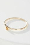 Maya Brenner 14k Yellow Gold Birthstone Ring In Yellow
