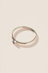 MAYA BRENNER MAYA BRENNER 14K WHITE GOLD BIRTHSTONE RING,55456792