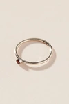 Maya Brenner 14k White Gold Birthstone Ring In Purple