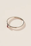 MAYA BRENNER MAYA BRENNER 14K WHITE GOLD BIRTHSTONE RING,55456792