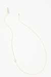 Maya Brenner 14k Gold Asymmetrical Monogram Necklace