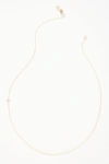 Maya Brenner 14k Gold Asymmetrical Monogram Necklace