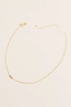 MAYA BRENNER MAYA BRENNER 14K GOLD ASYMMETRICAL NUMERAL NECKLACE,55457931