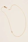 MAYA BRENNER MAYA BRENNER 14K GOLD ASYMMETRICAL NUMERAL NECKLACE,55457931