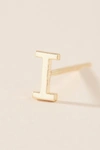 MAYA BRENNER MAYA BRENNER 14K YELLOW GOLD MONOGRAM POST EARRING,55458152