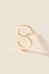 MAYA BRENNER MAYA BRENNER 14K YELLOW GOLD MONOGRAM POST EARRING,55458152