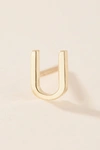 MAYA BRENNER MAYA BRENNER 14K YELLOW GOLD MONOGRAM POST EARRING,55458152