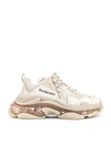 Balenciaga Sole Mesh Double Pull Reinforced Sneakers In Neutral