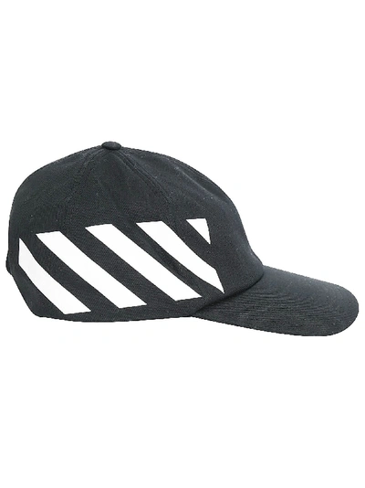 Off-white Off White Baseball Hat In Black/white