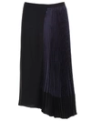 MARNI A LINE RIBBED SKIRT,3F92E05D-5FF0-01A5-DCAF-248A9C59349D