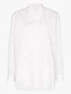 Nili Lotan Yorke Cotton-poplin Shirt In White