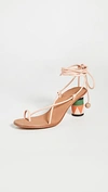 ULLA JOHNSON KAYA HEEL SANDALS