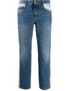 ERMANNO SCERVINO Boyfriend Denim Jeans