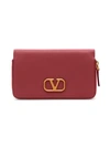 Valentino Garavani Women's Vlogo Leather Smartphone Case In Pink