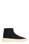 FEAR OF GOD TEAR AWAY SNEAKERS IN BLACK CANVAS,11194732