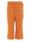 LANVIN DOUBLE BELT TROUSERS,11195576