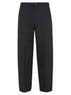 BALENCIAGA CROPPED WIDE TROUSERS,11195531