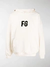 FEAR OF GOD EVERYDAY RAISED-LOGO COTTON HOODIE,6H191017FTH14831118