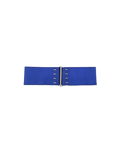 Sacai High-waist Belt In Bright Blue