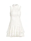 ALEXIS Kirsi Lace Cutout Mini Dress
