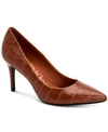 Calvin Klein Women's Gayle Pumps Women's Shoes In Cuoio Croc