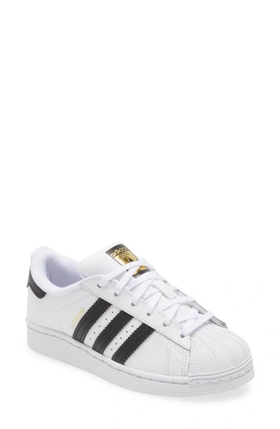 Adidas Originals Kids' Superstar Sneaker In White