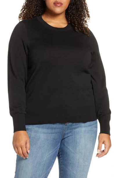 Michael Michael Kors Grommet Detail Sweater In Black