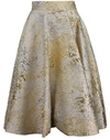 DOLCE & GABBANA Jacquard Midi Skirt